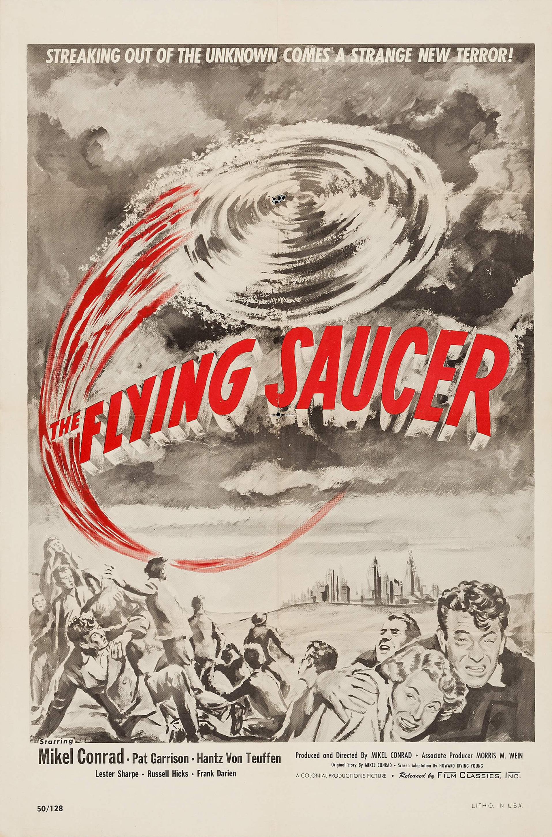 Mega Sized Movie Poster Image for The Flying Saucer 