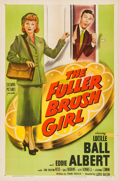 The Fuller Brush Girl Movie Poster