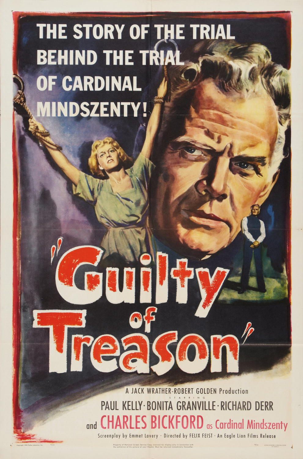 Extra Large Movie Poster Image for Guilty of Treason 