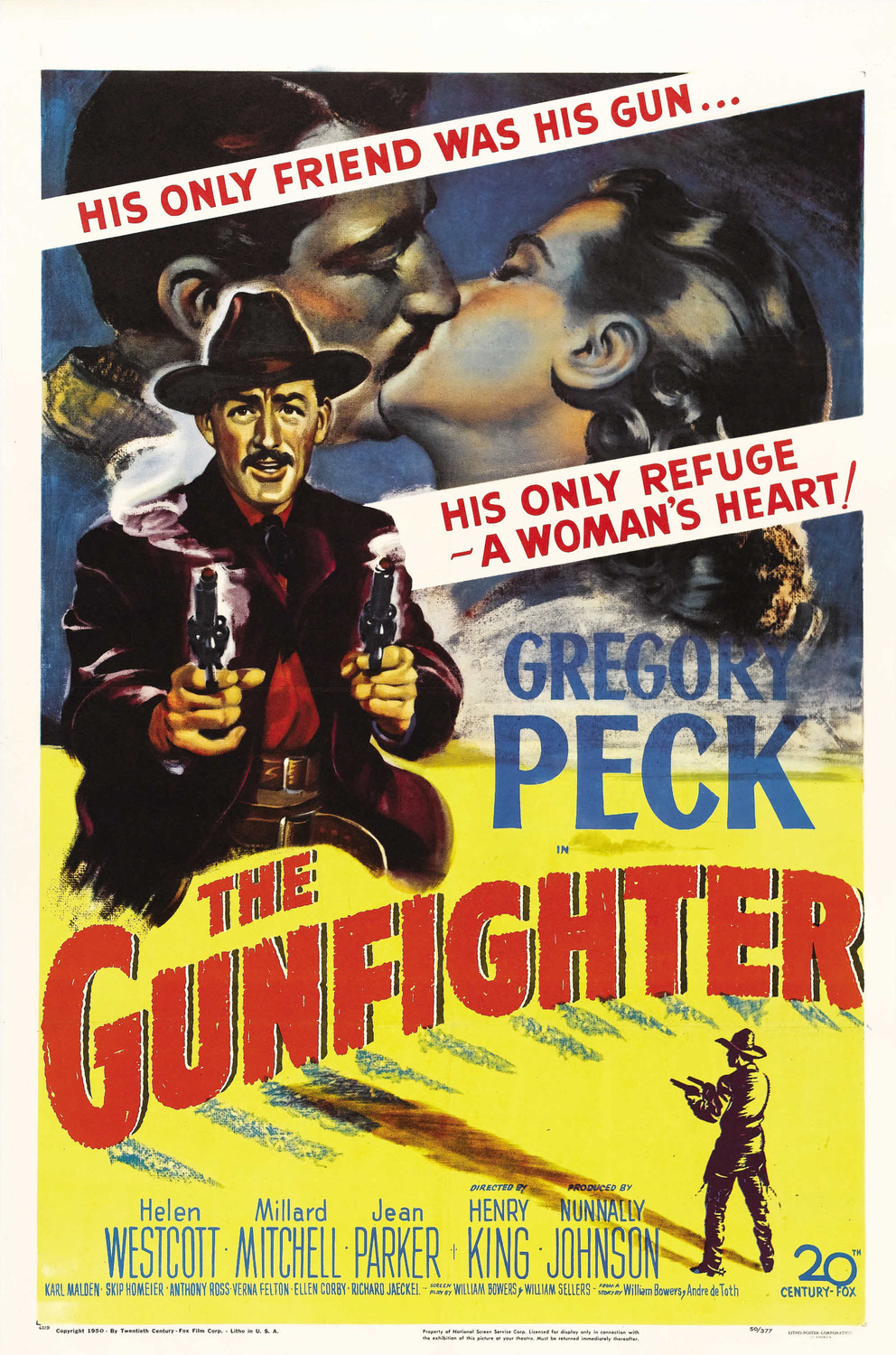 Extra Large Movie Poster Image for The Gunfighter 