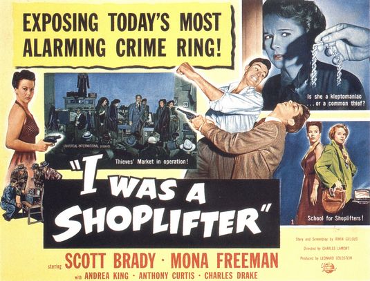 I Was a Shoplifter Movie Poster