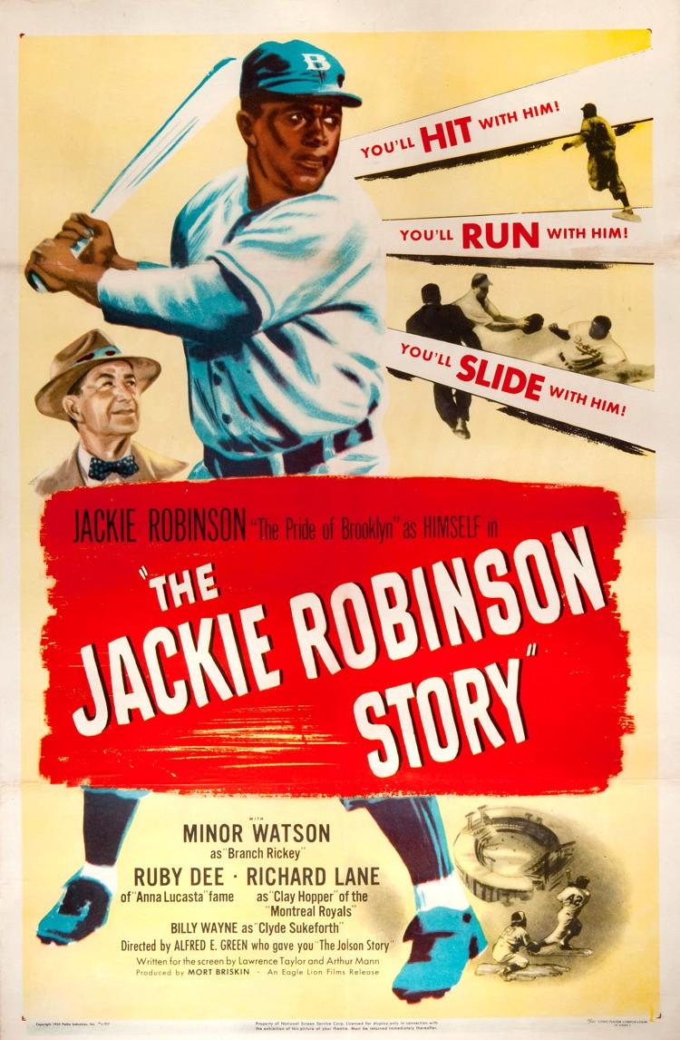 Extra Large Movie Poster Image for The Jackie Robinson Story (#1 of 2)