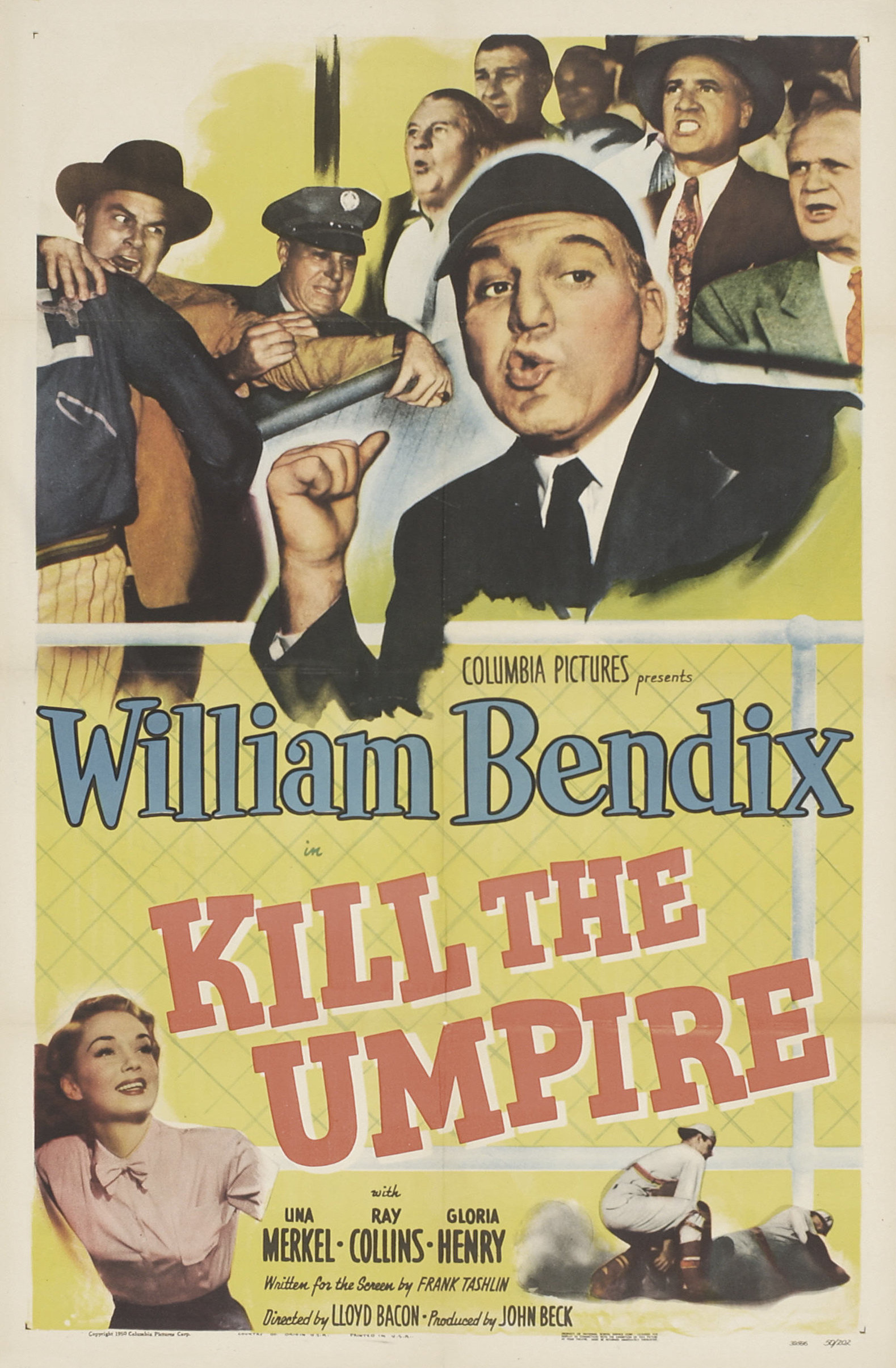 Mega Sized Movie Poster Image for Kill the Umpire 