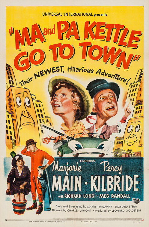 Ma and Pa Kettle Go to Town Movie Poster