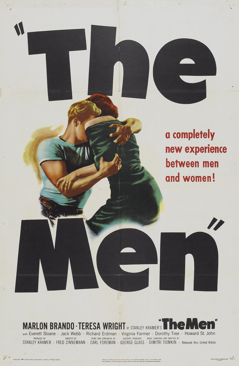 Extra Large Movie Poster Image for The Men (#1 of 2)