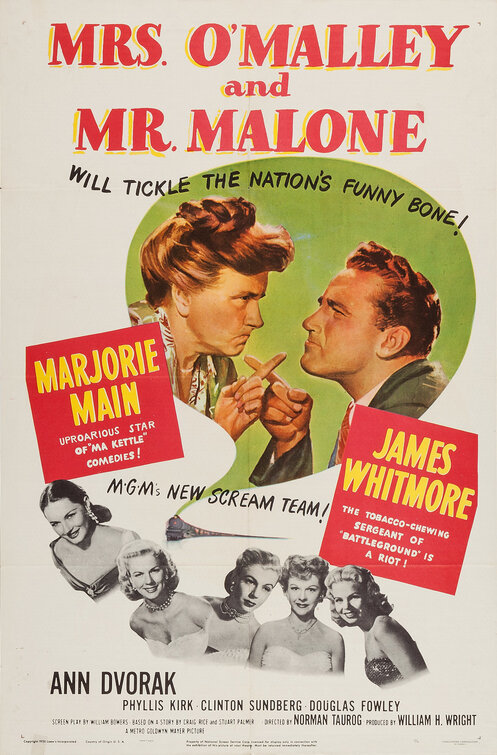 Mrs. O'Malley and Mr. Malone Movie Poster