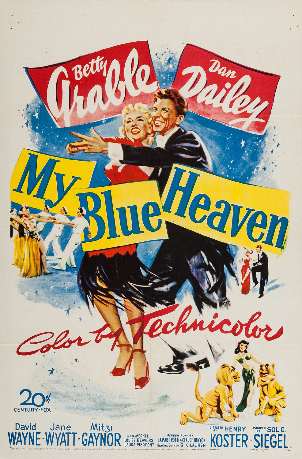 Extra Large Movie Poster Image for My Blue Heaven 