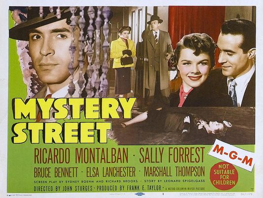 Mystery Street Movie Poster