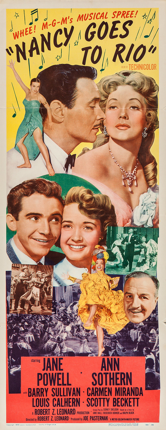 Extra Large Movie Poster Image for Nancy Goes to Rio (#3 of 3)