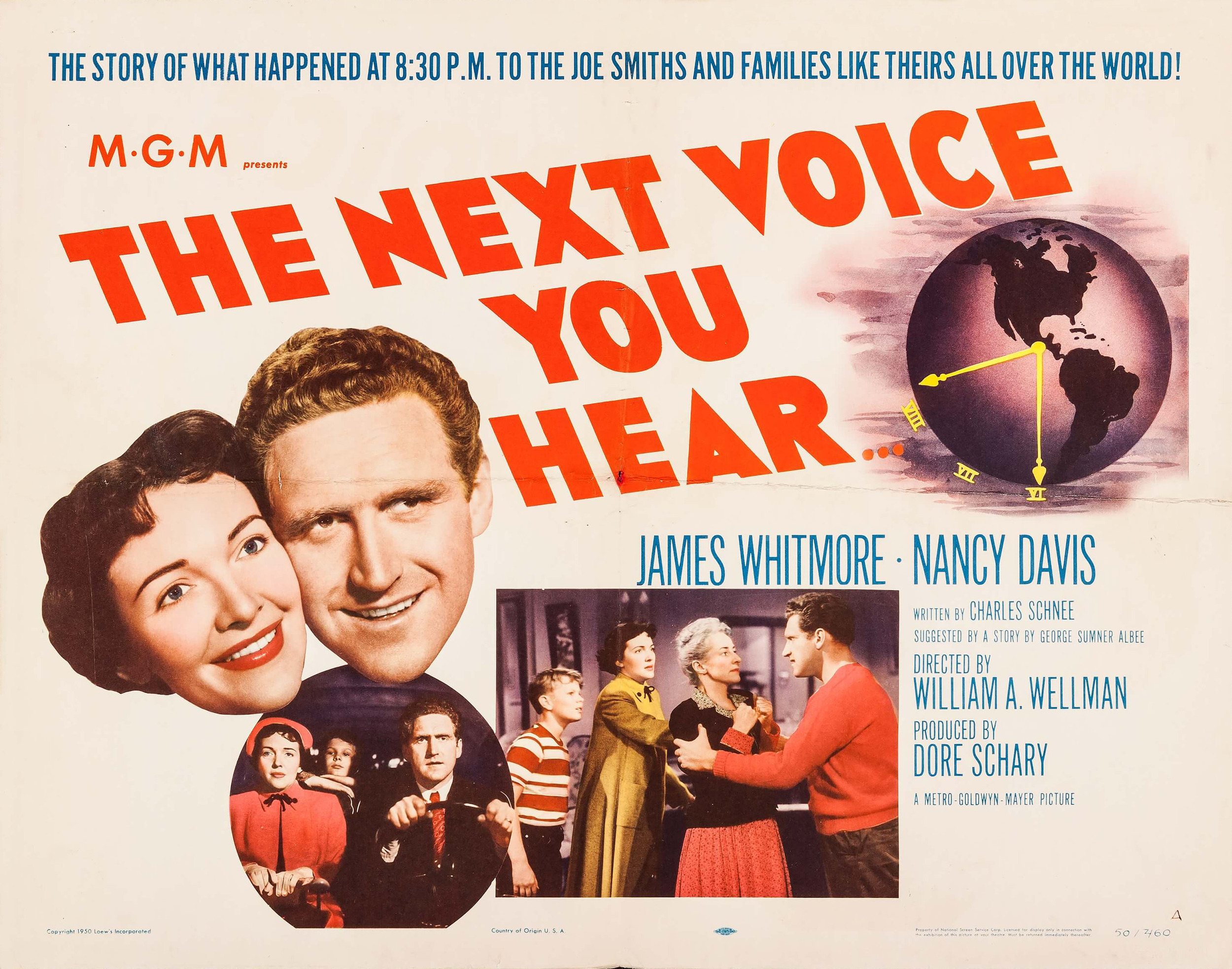 Mega Sized Movie Poster Image for The Next Voice You Hear... (#3 of 3)