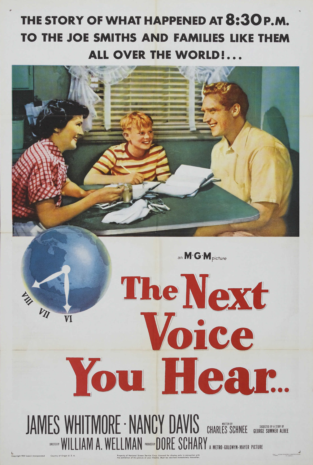 Extra Large Movie Poster Image for The Next Voice You Hear... (#1 of 3)