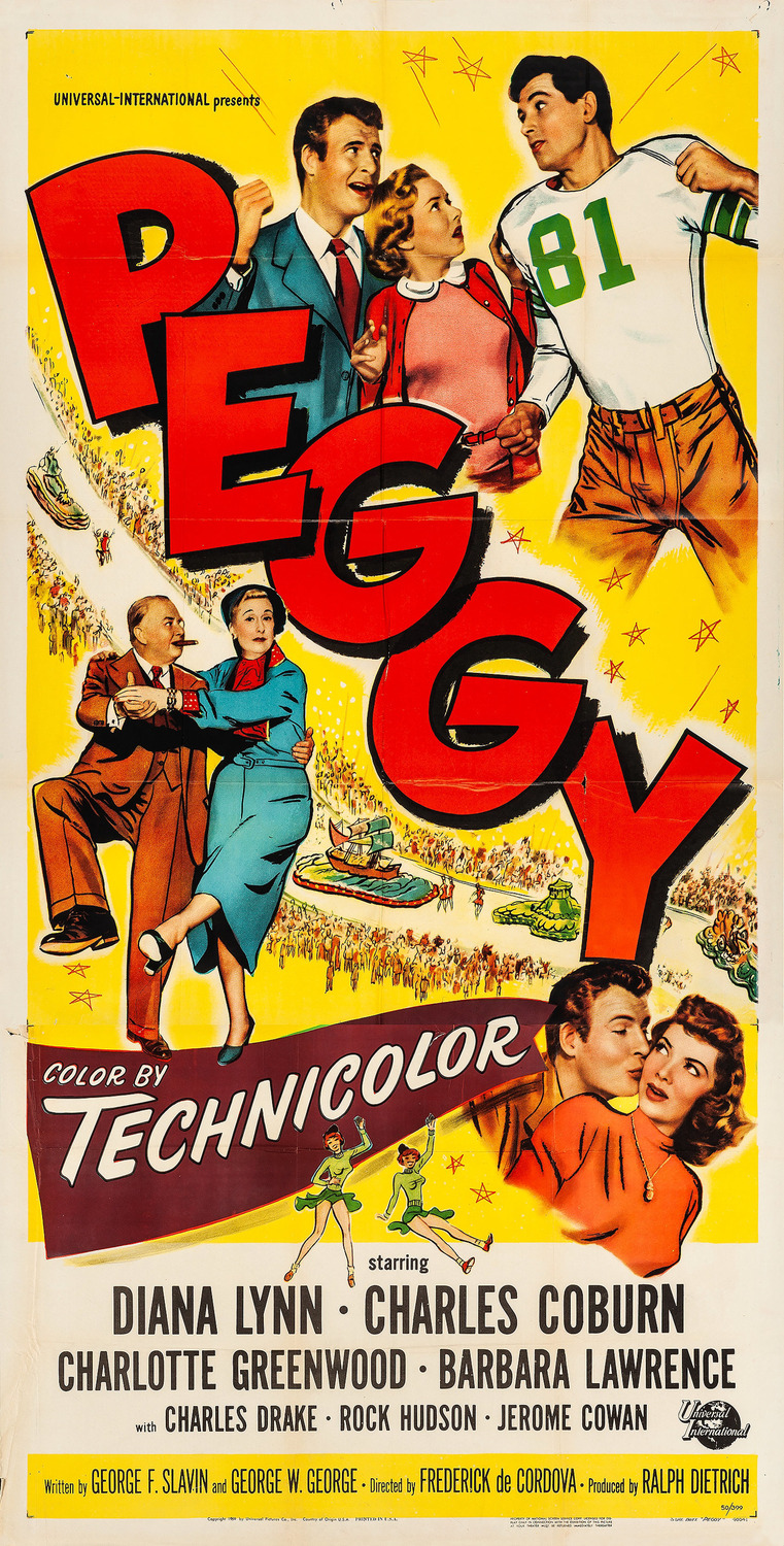 Extra Large Movie Poster Image for Peggy 