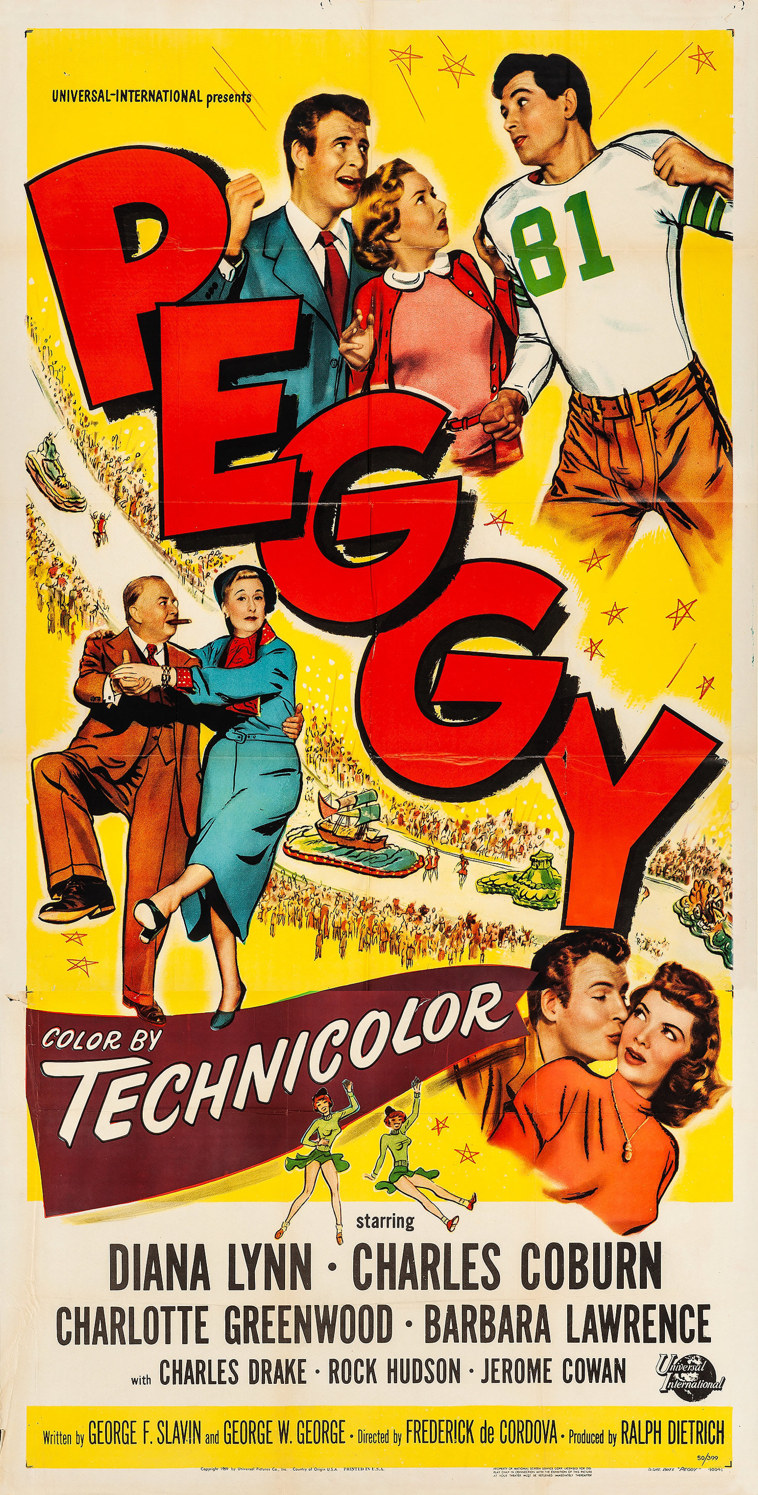 Mega Sized Movie Poster Image for Peggy 