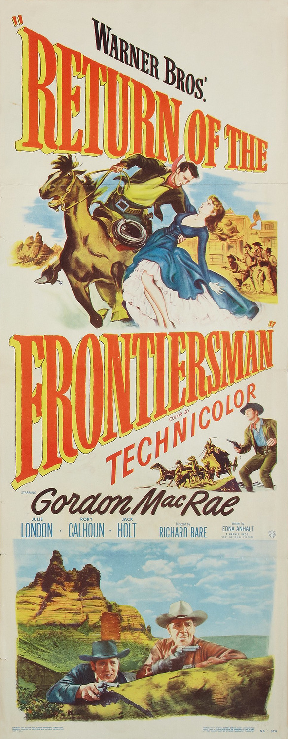 Extra Large Movie Poster Image for Return of the Frontiersman (#2 of 2)