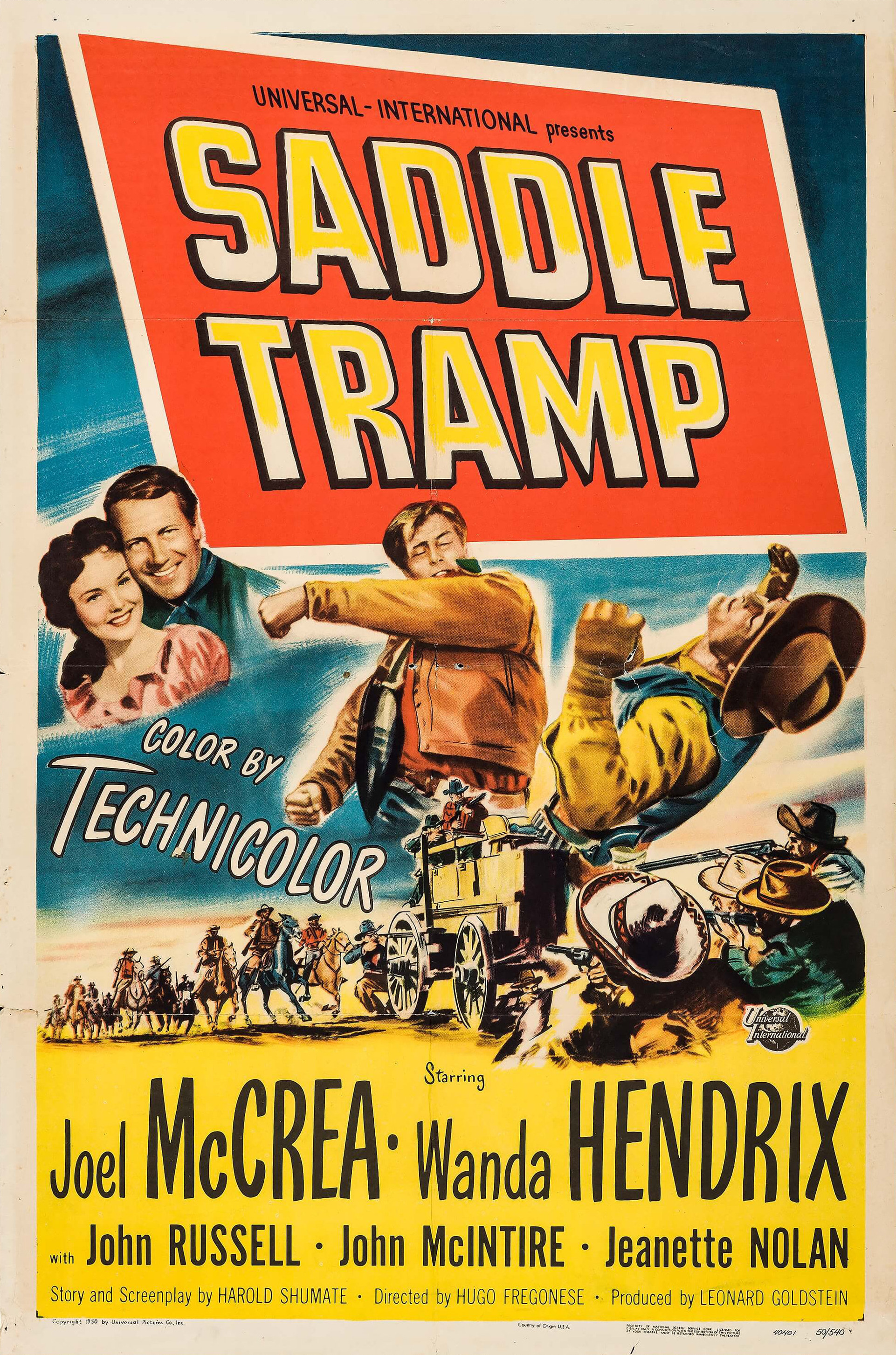 Mega Sized Movie Poster Image for Saddle Tramp (#1 of 2)