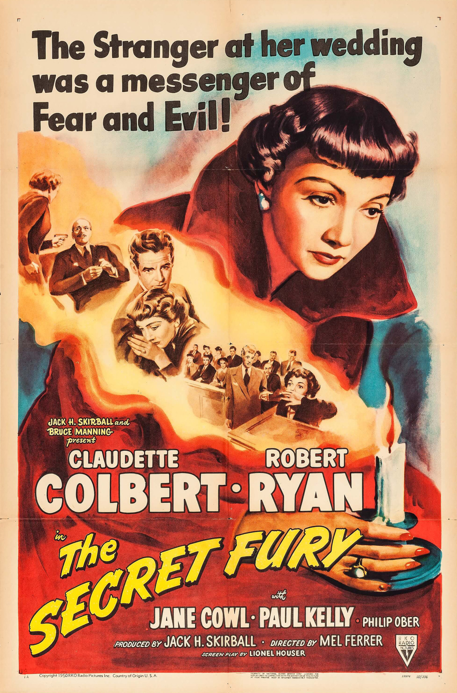 Mega Sized Movie Poster Image for The Secret Fury (#1 of 2)