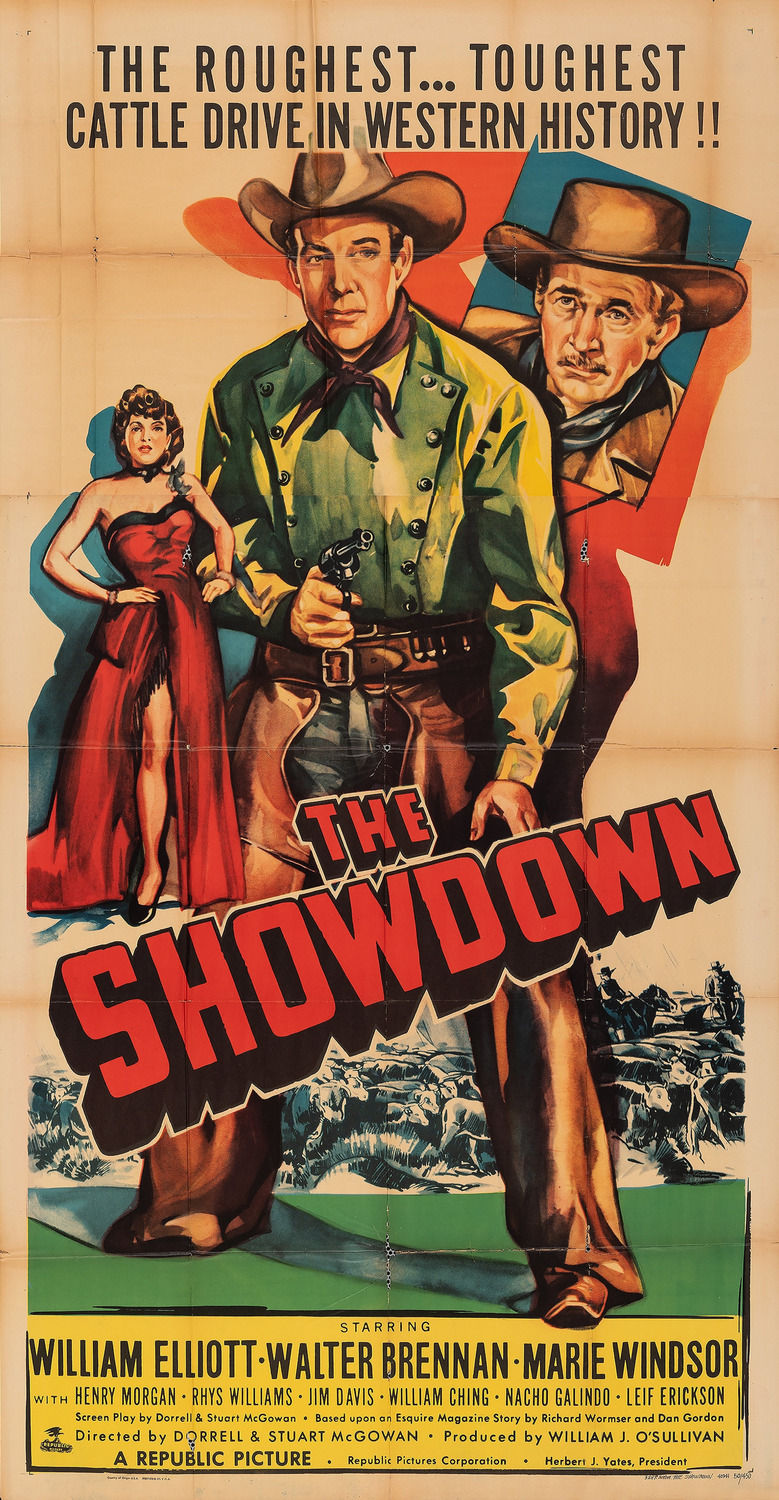 Extra Large Movie Poster Image for The Showdown (#2 of 2)