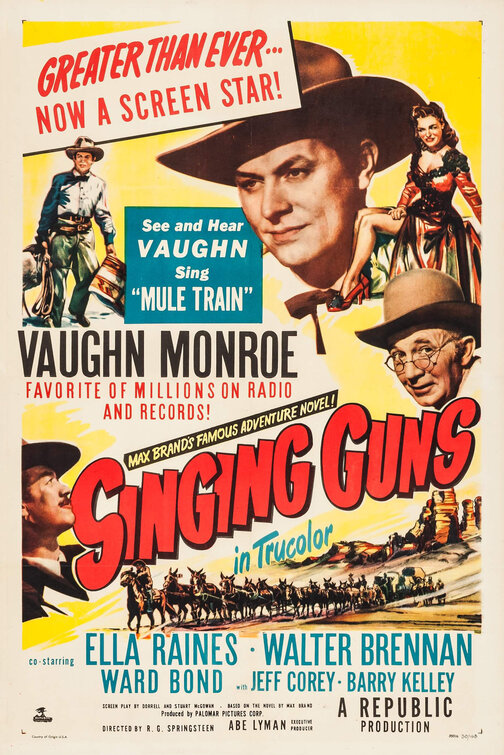 Singing Guns Movie Poster