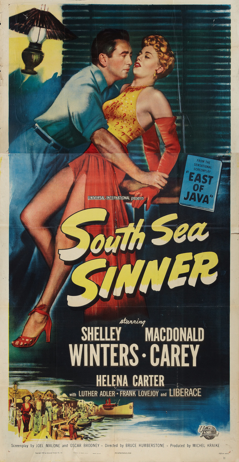 Extra Large Movie Poster Image for South Sea Sinner (#2 of 2)
