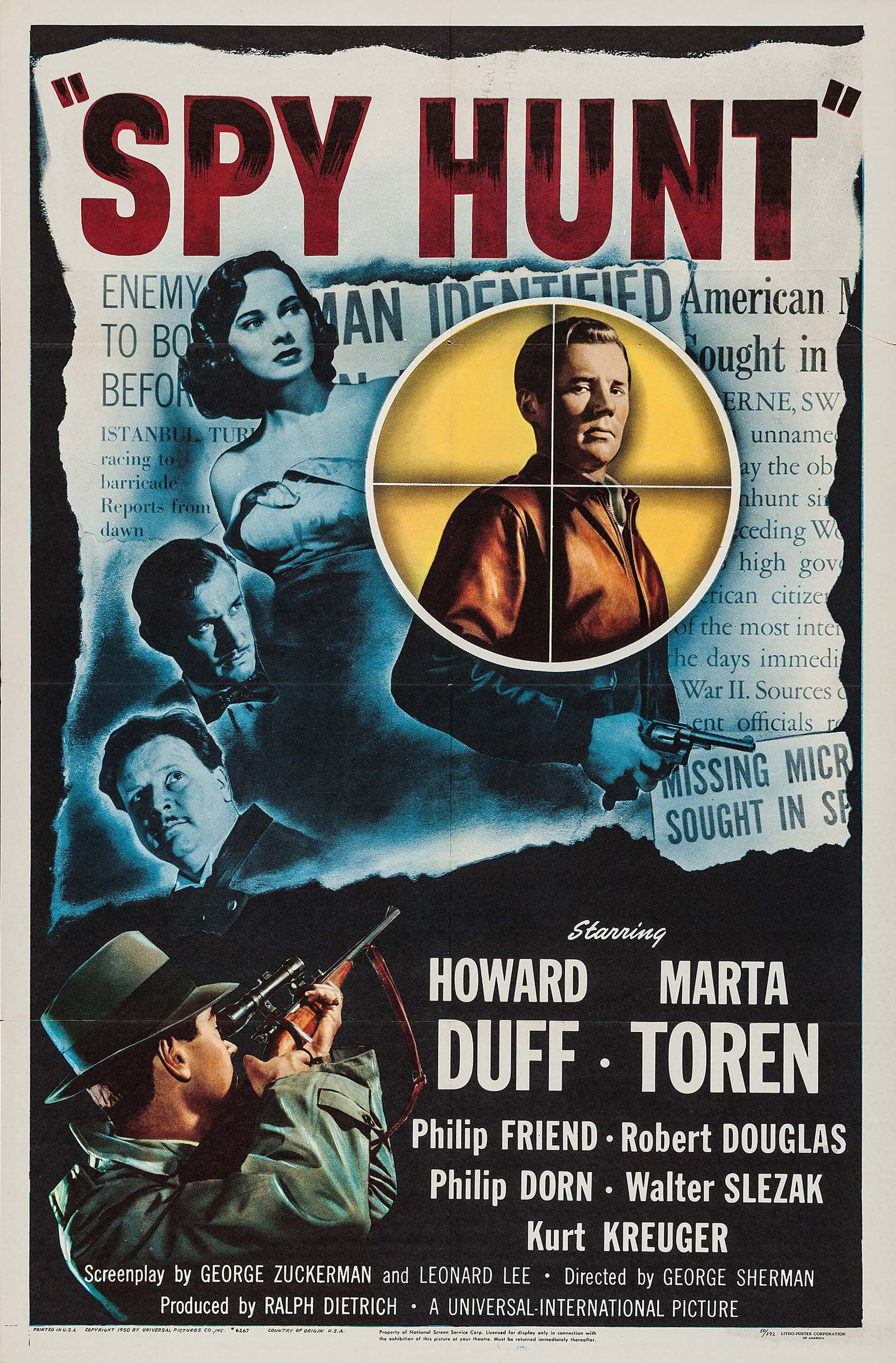 Mega Sized Movie Poster Image for Spy Hunt (#1 of 2)