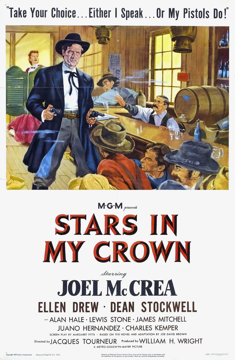 Extra Large Movie Poster Image for Stars in My Crown 