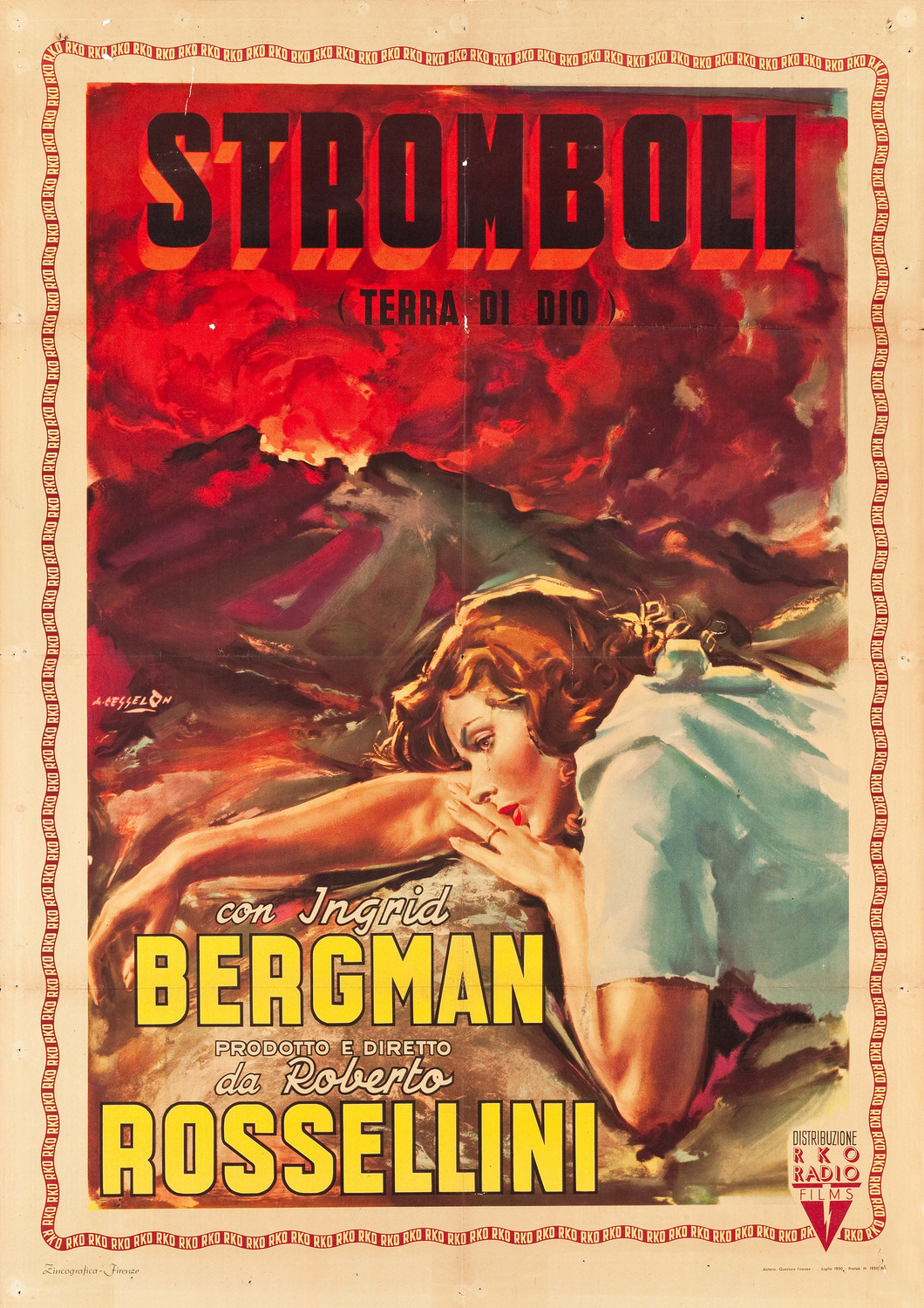 Extra Large Movie Poster Image for Stromboli (#2 of 2)