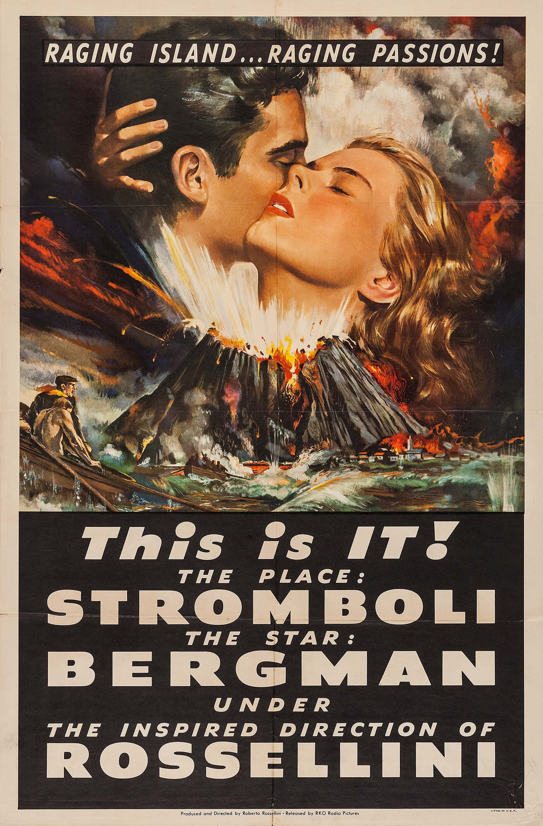 Mega Sized Movie Poster Image for Stromboli (#1 of 2)