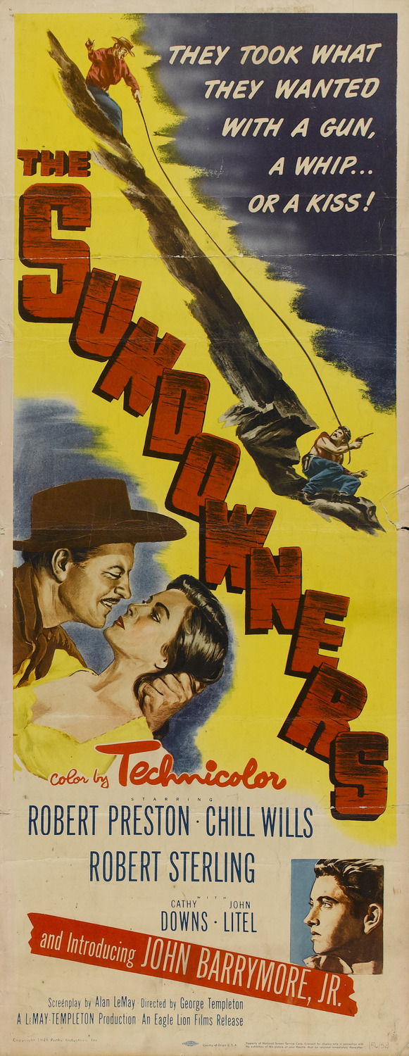 Extra Large Movie Poster Image for The Sundowners (#2 of 2)