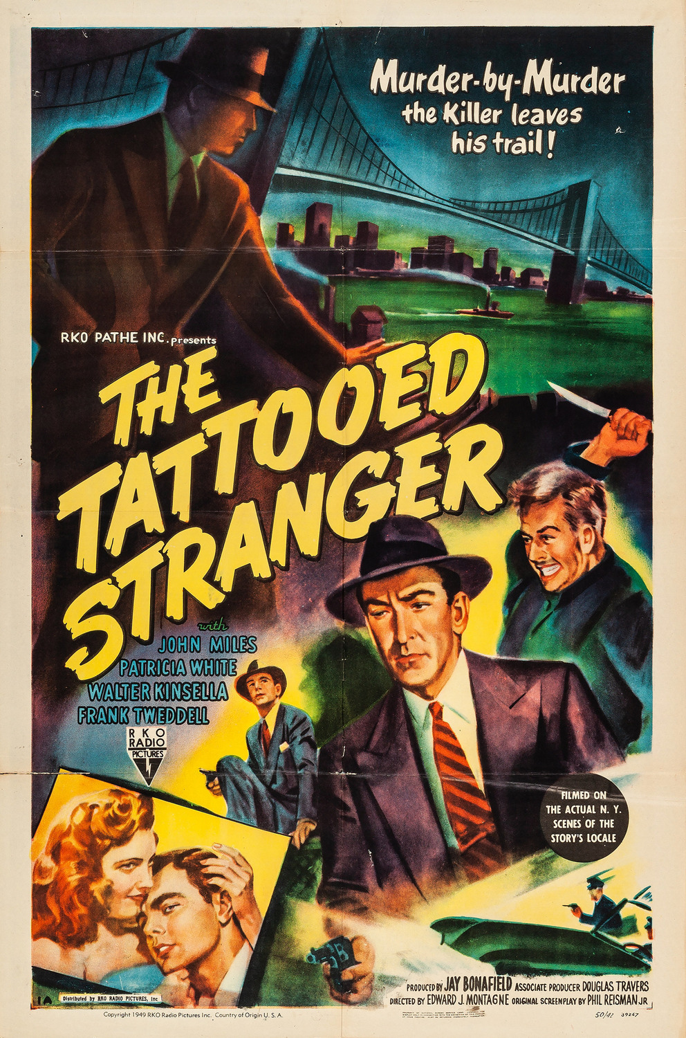 Extra Large Movie Poster Image for The Tattooed Stranger 