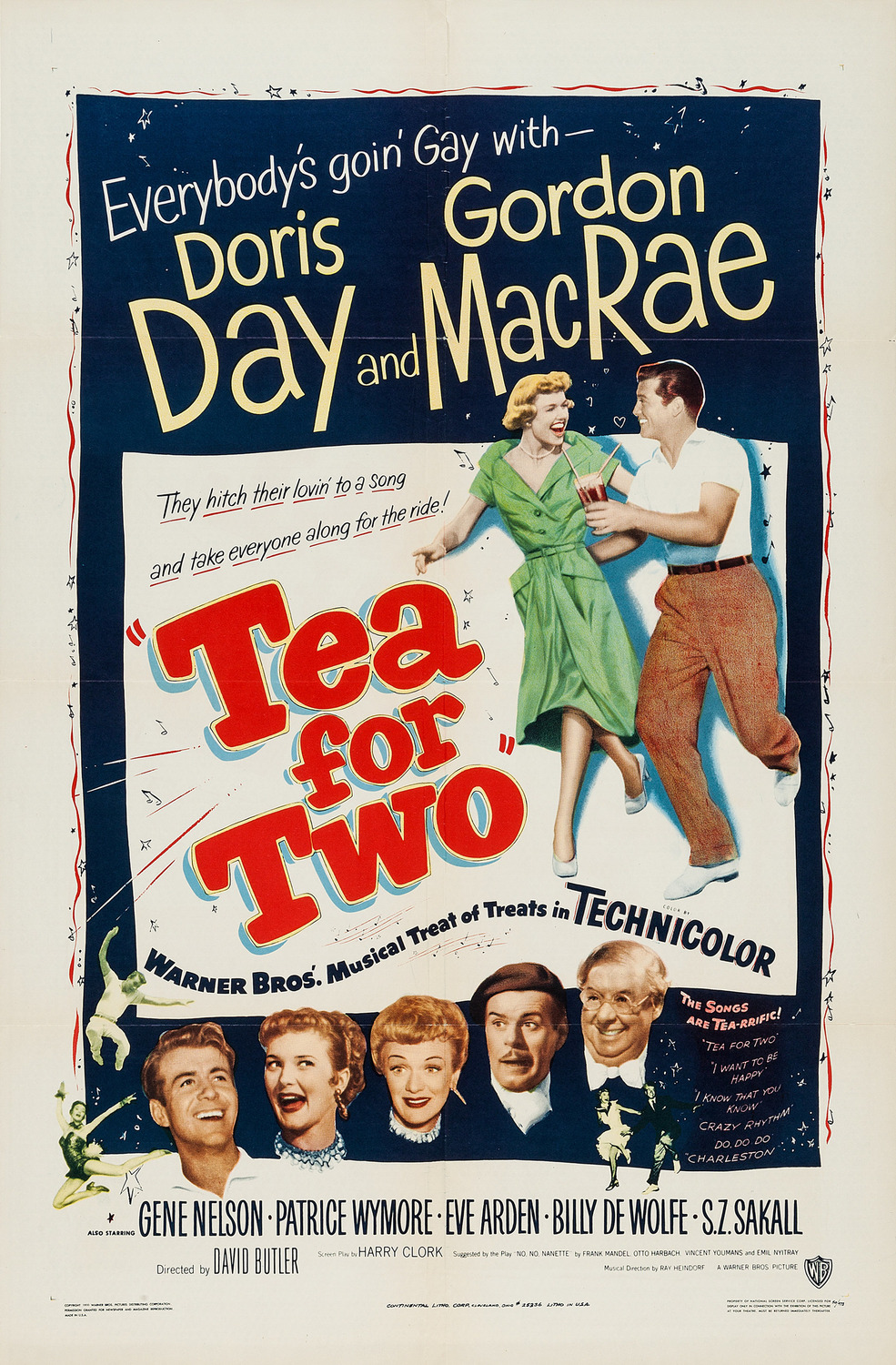 Extra Large Movie Poster Image for Tea for Two 