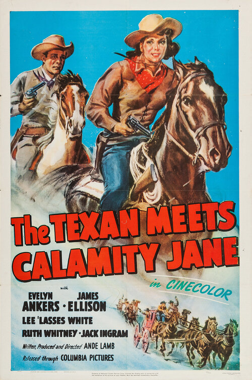 The Texan Meets Calamity Jane Movie Poster