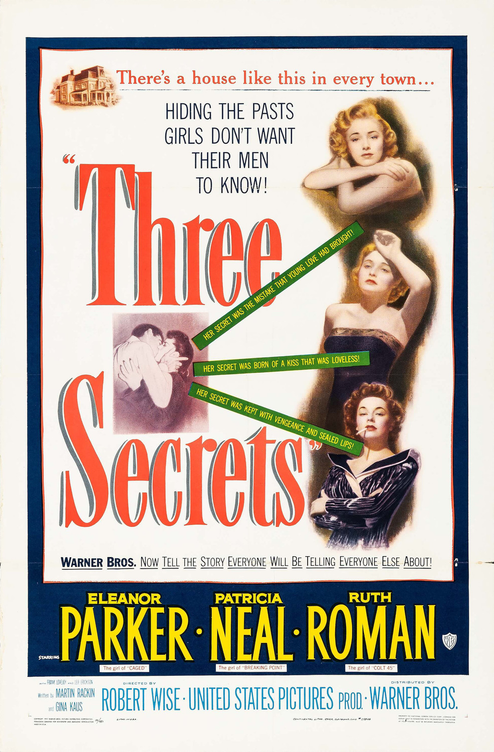 Extra Large Movie Poster Image for Three Secrets (#1 of 2)