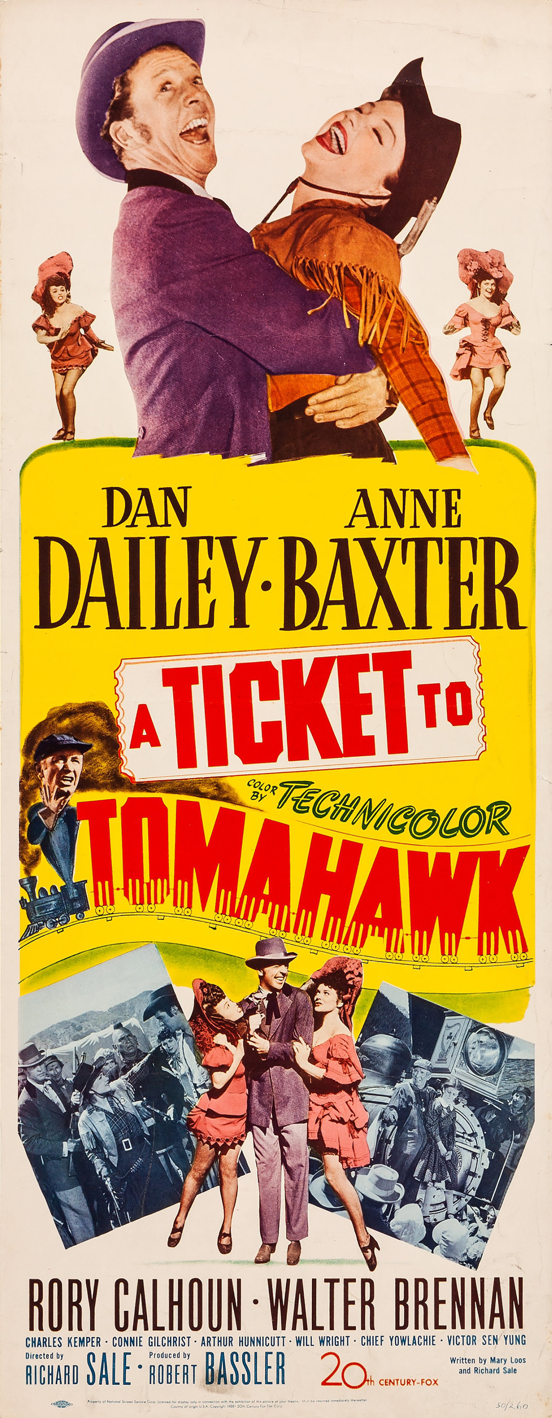 Mega Sized Movie Poster Image for A Ticket to Tomahawk (#3 of 3)