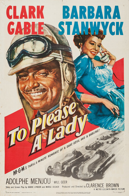 To Please a Lady Movie Poster