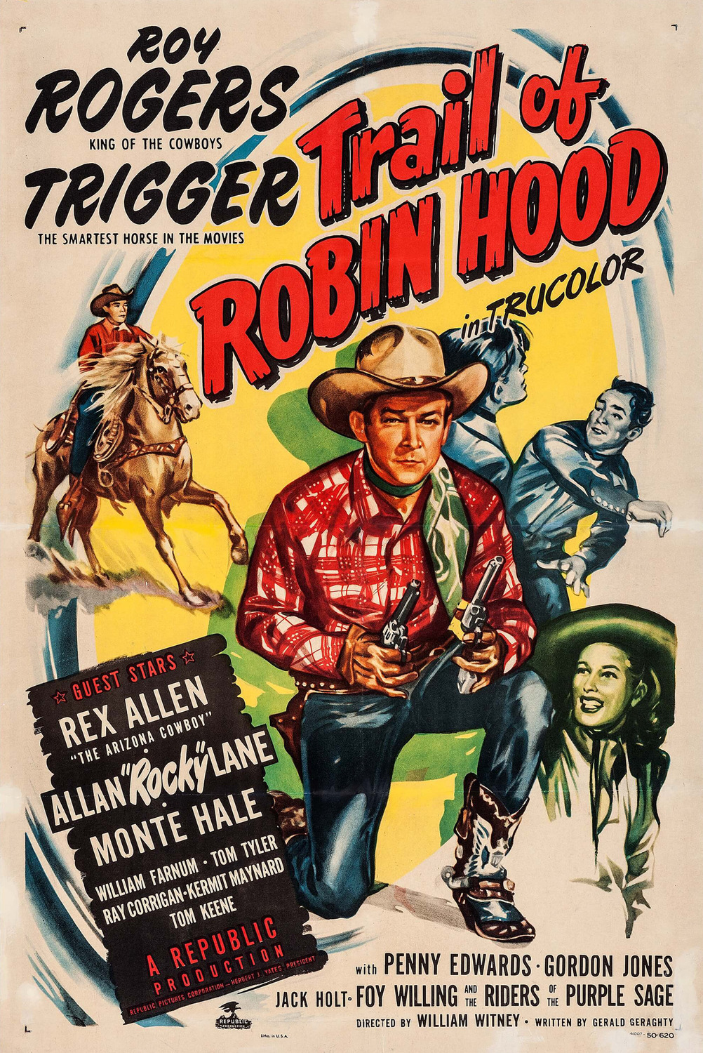 Extra Large Movie Poster Image for Trail of Robin Hood 
