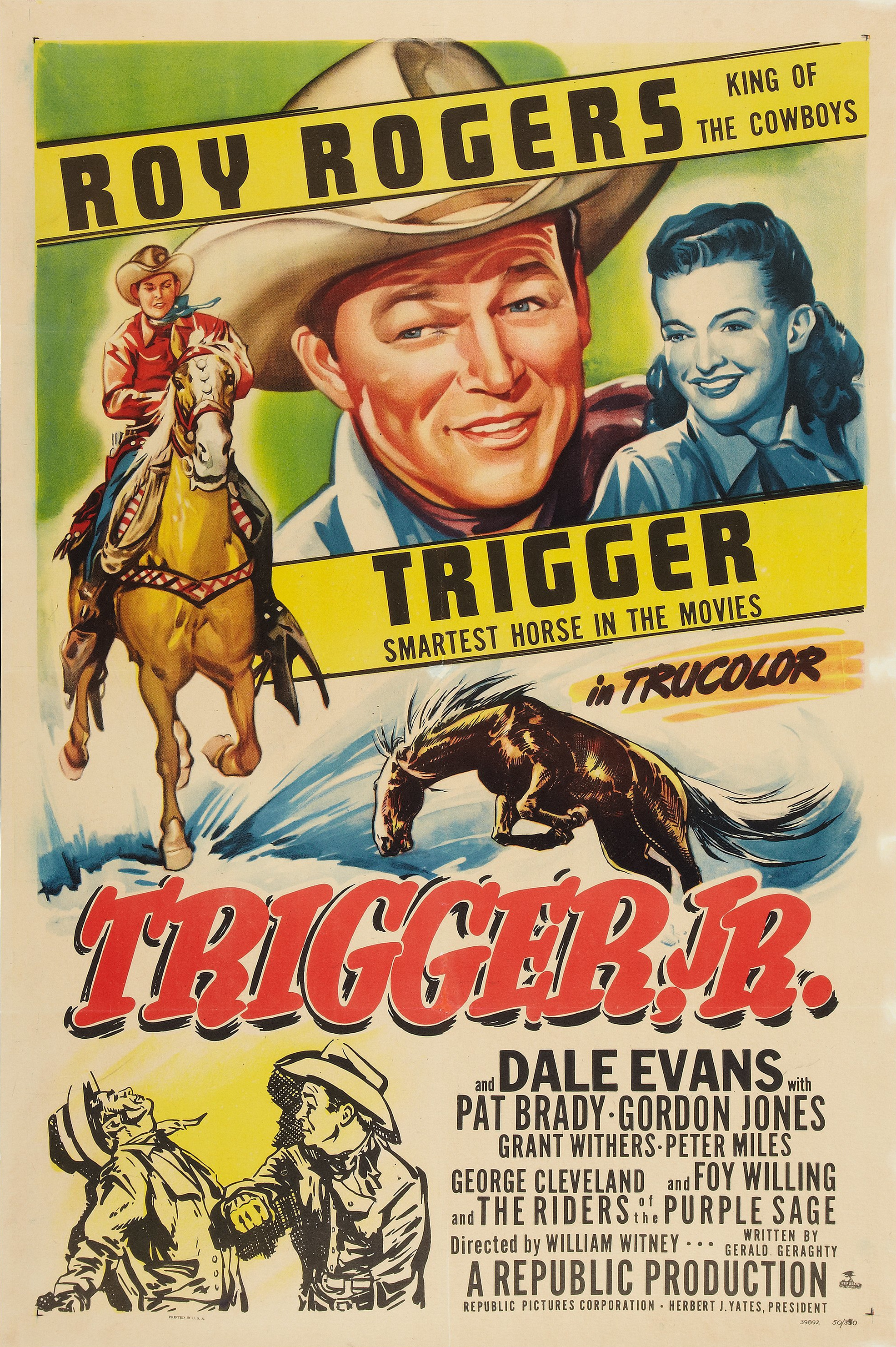 Mega Sized Movie Poster Image for Trigger, Jr. (#1 of 2)