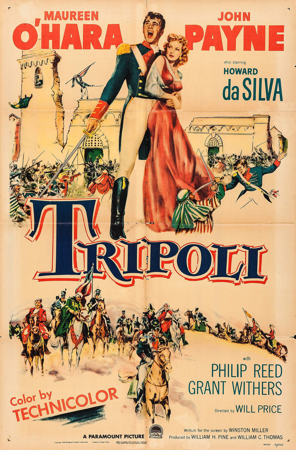 Extra Large Movie Poster Image for Tripoli 