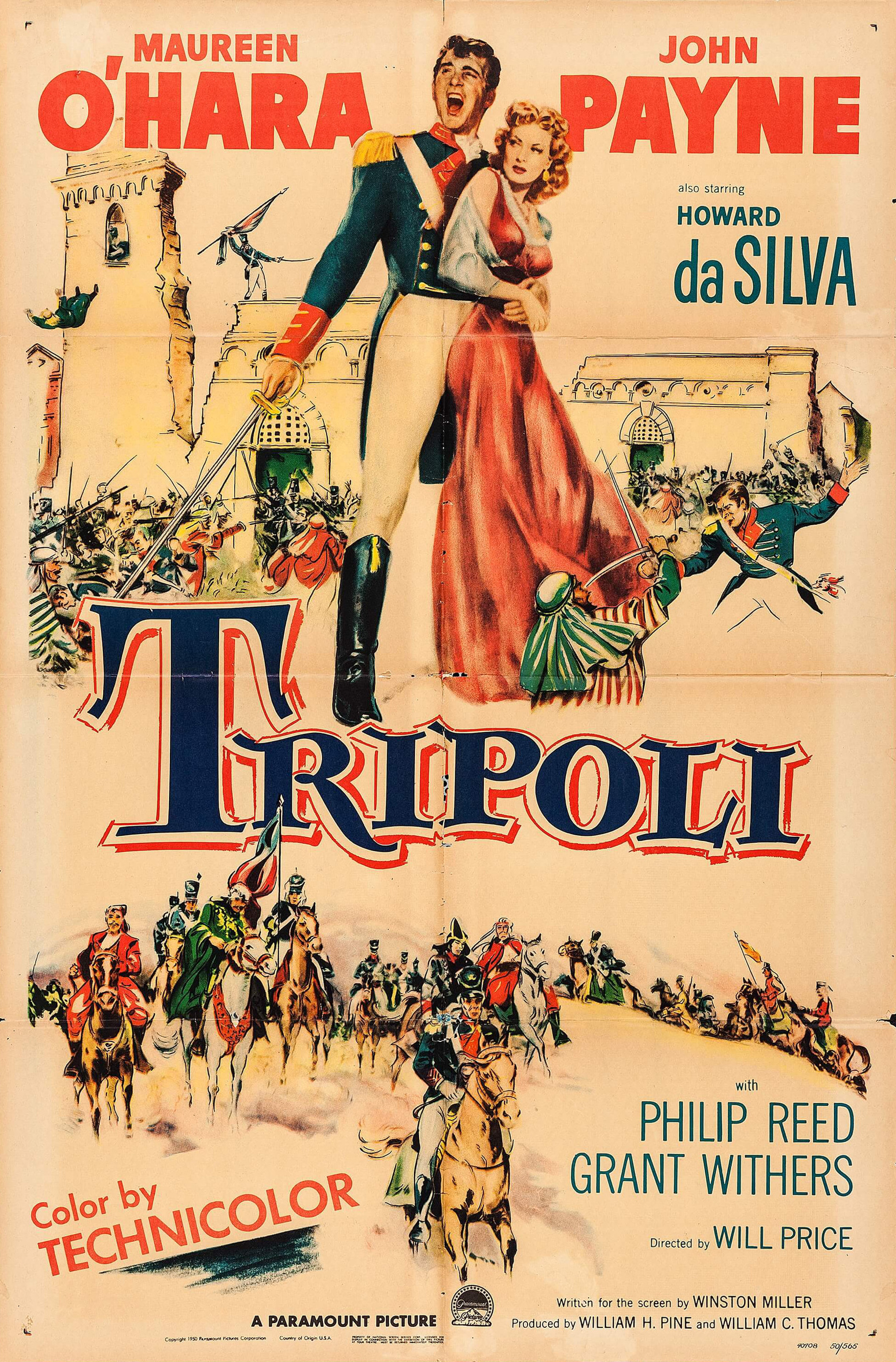 Mega Sized Movie Poster Image for Tripoli 