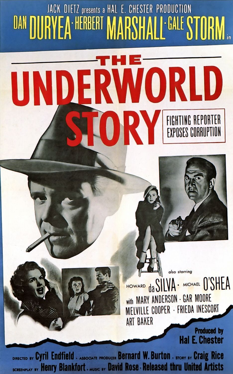 Extra Large Movie Poster Image for The Underworld Story 