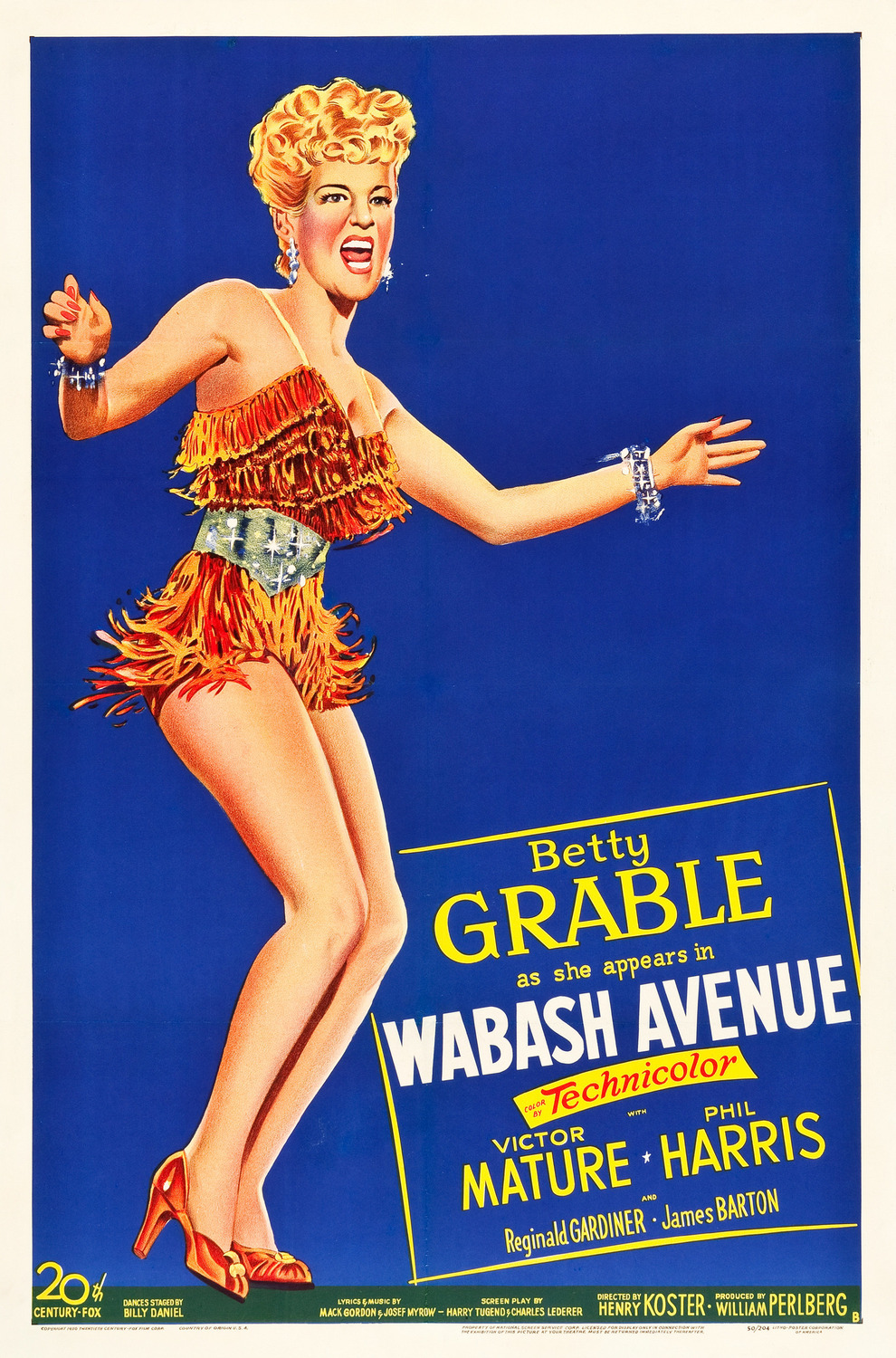 Extra Large Movie Poster Image for Wabash Avenue (#2 of 4)