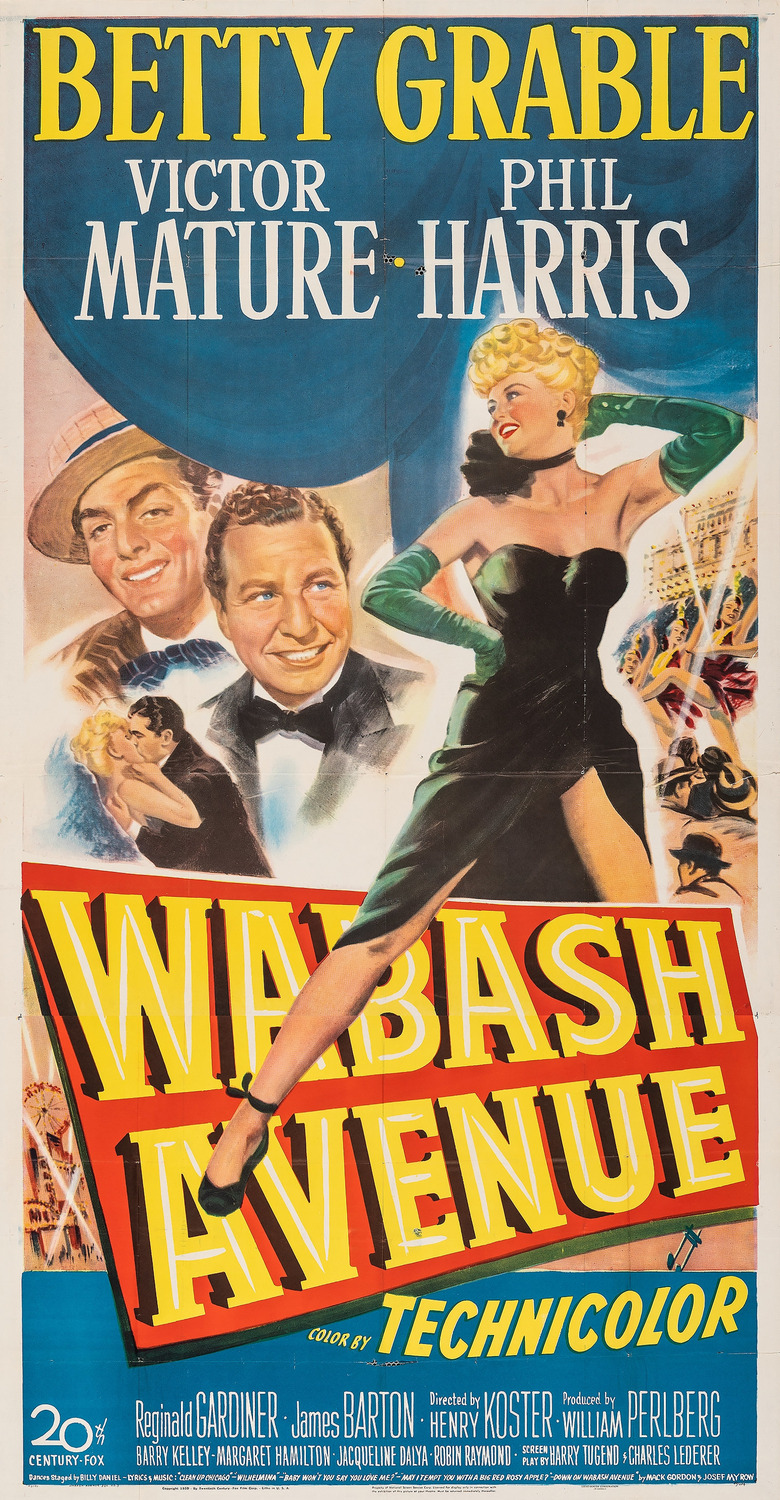 Extra Large Movie Poster Image for Wabash Avenue (#3 of 4)