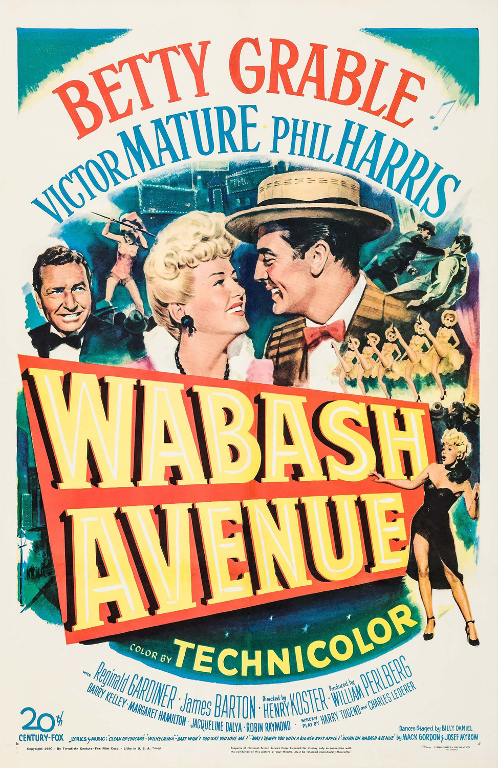Extra Large Movie Poster Image for Wabash Avenue (#1 of 4)