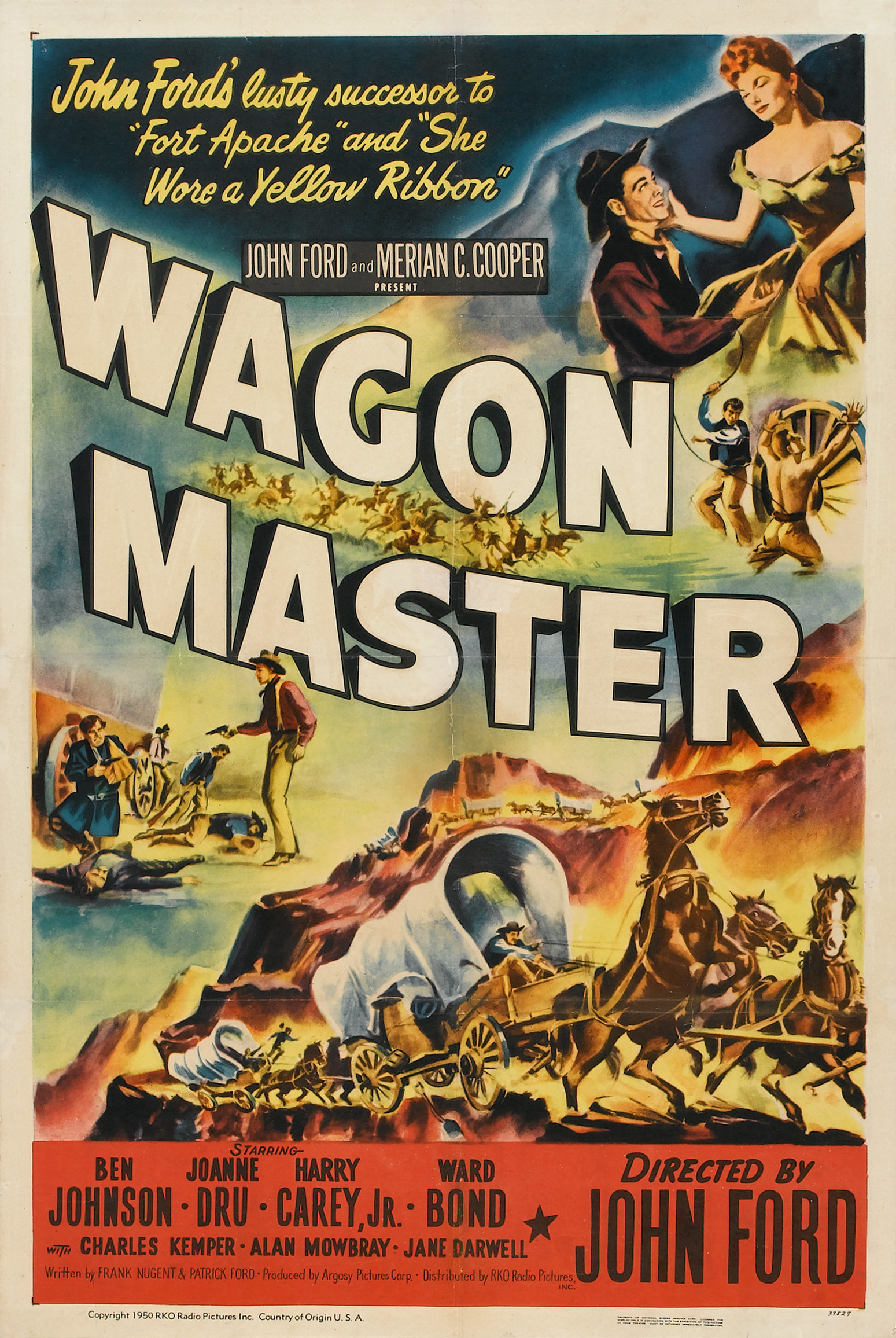 Mega Sized Movie Poster Image for Wagon Master 