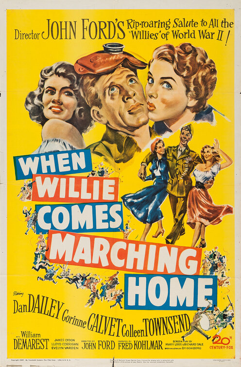 When Willie Comes Marching Home Movie Poster