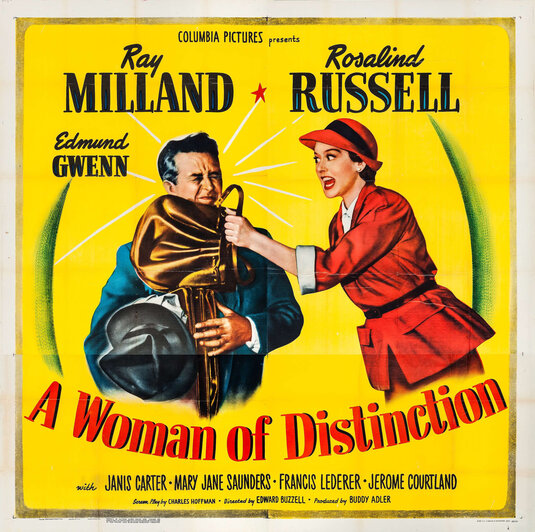 A Woman of Distinction Movie Poster