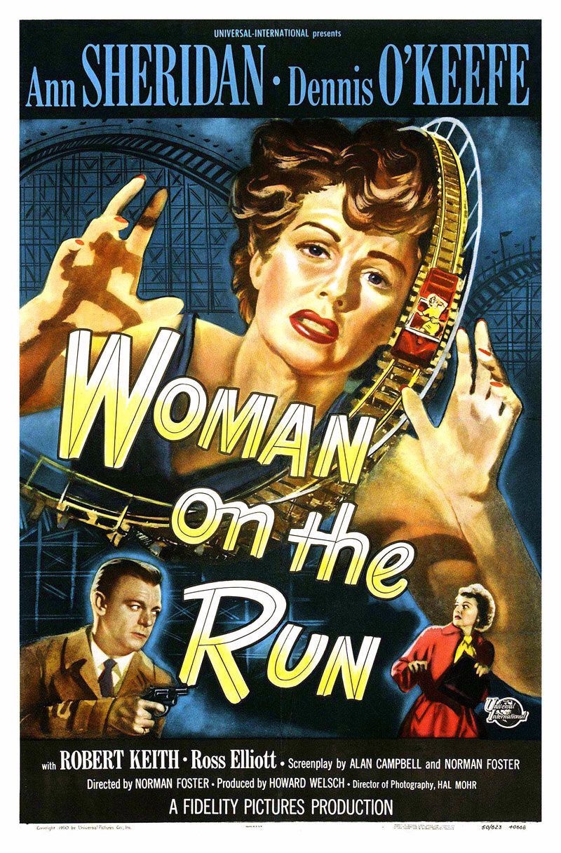 Extra Large Movie Poster Image for Woman on the Run 