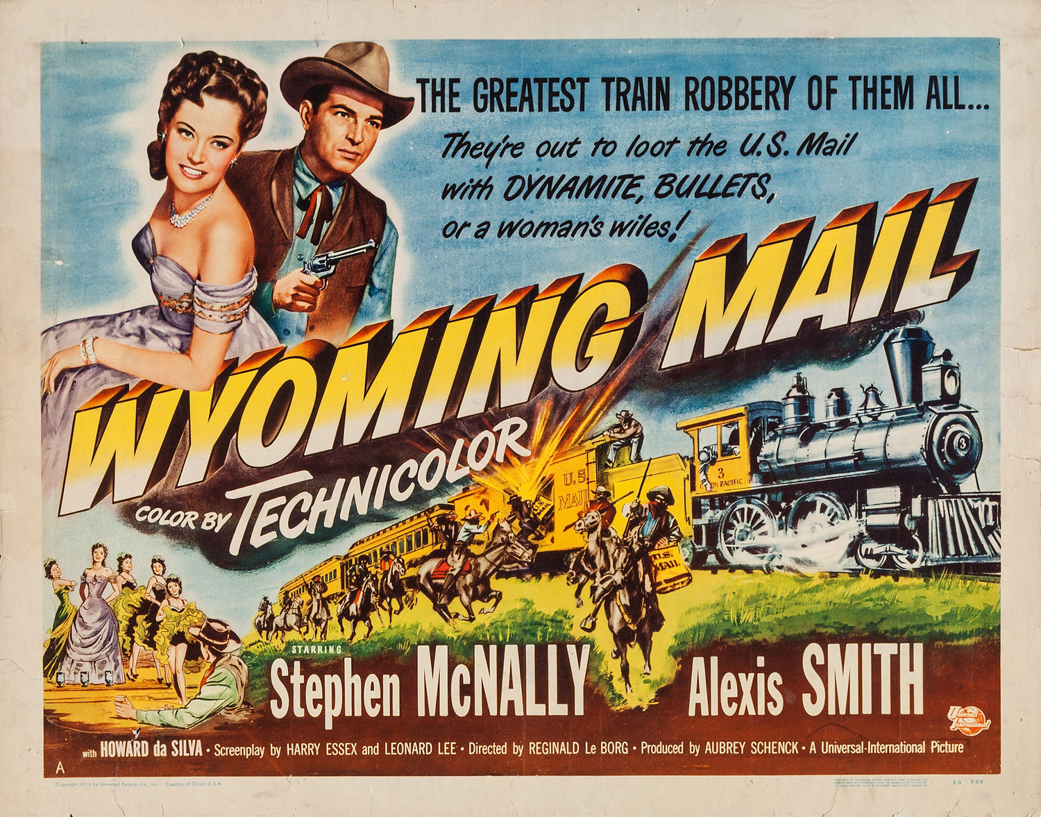 Extra Large Movie Poster Image for Wyoming Mail (#2 of 2)
