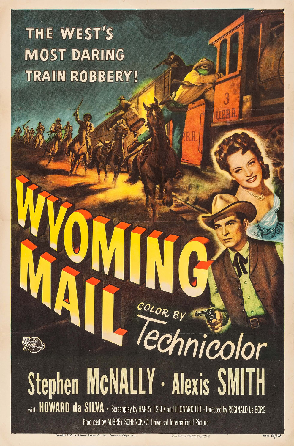 Extra Large Movie Poster Image for Wyoming Mail (#1 of 2)