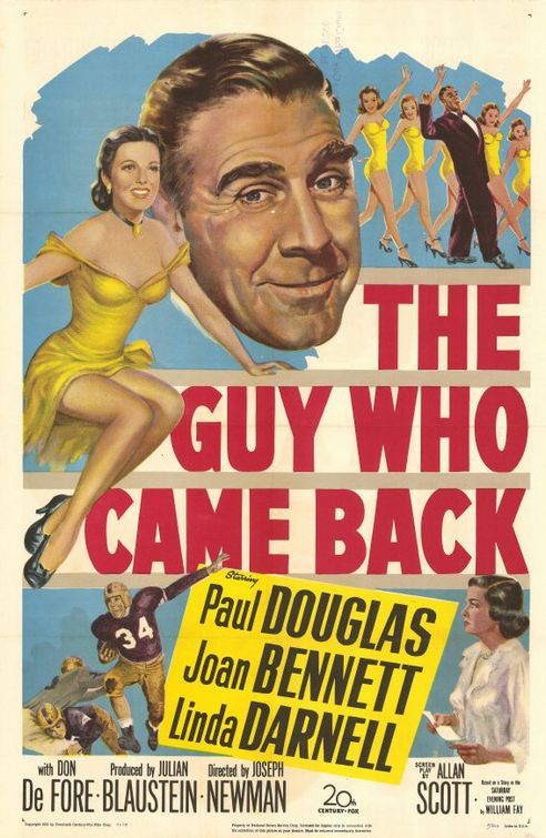 The Guy Who Came Back Movie Poster