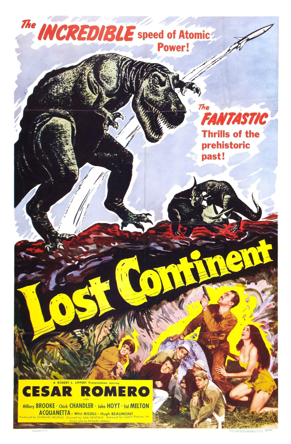 Extra Large Movie Poster Image for Lost Continent 